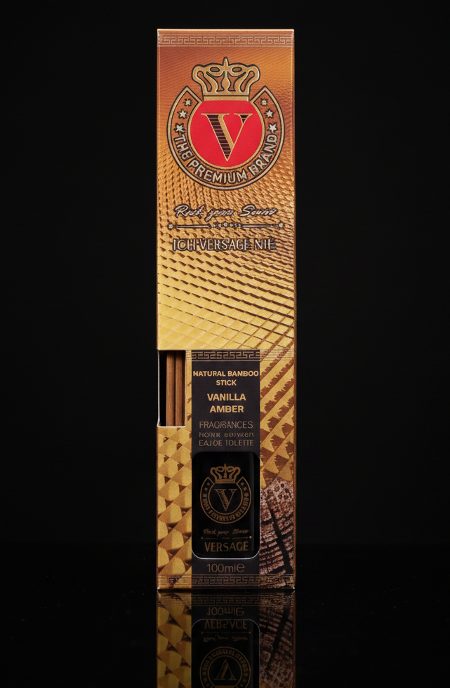 REED DIFFUSER-VANILLA AMBER Raumduft 100ml Versage
